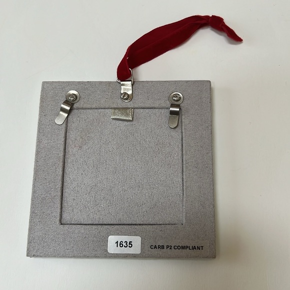 Pottery Barn Mirrored Frame Ornament Square - Picture 4 of 4